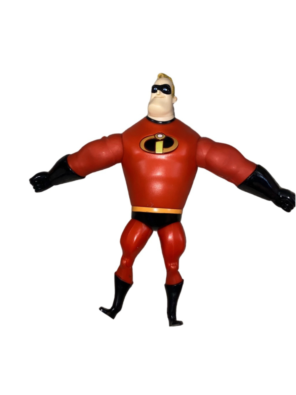 Vintage 2003 Talking Mr. Incredible 14" Action Figure Disney Pixar Hasbro